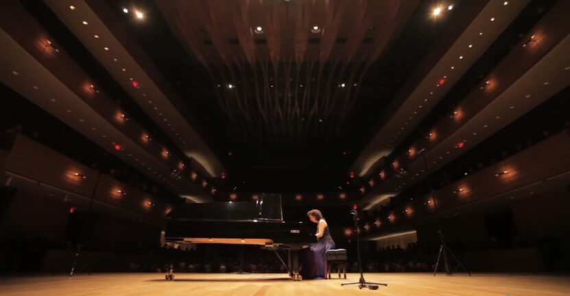 Angela Hewitt Playing Piano